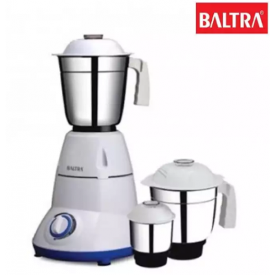 Baltra BMG-129 COZY 2 Jars 500W Mixer Grinder - (White)